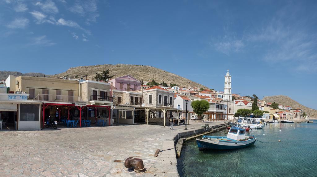 Spitakia Apartment Chalki Town Exterior photo