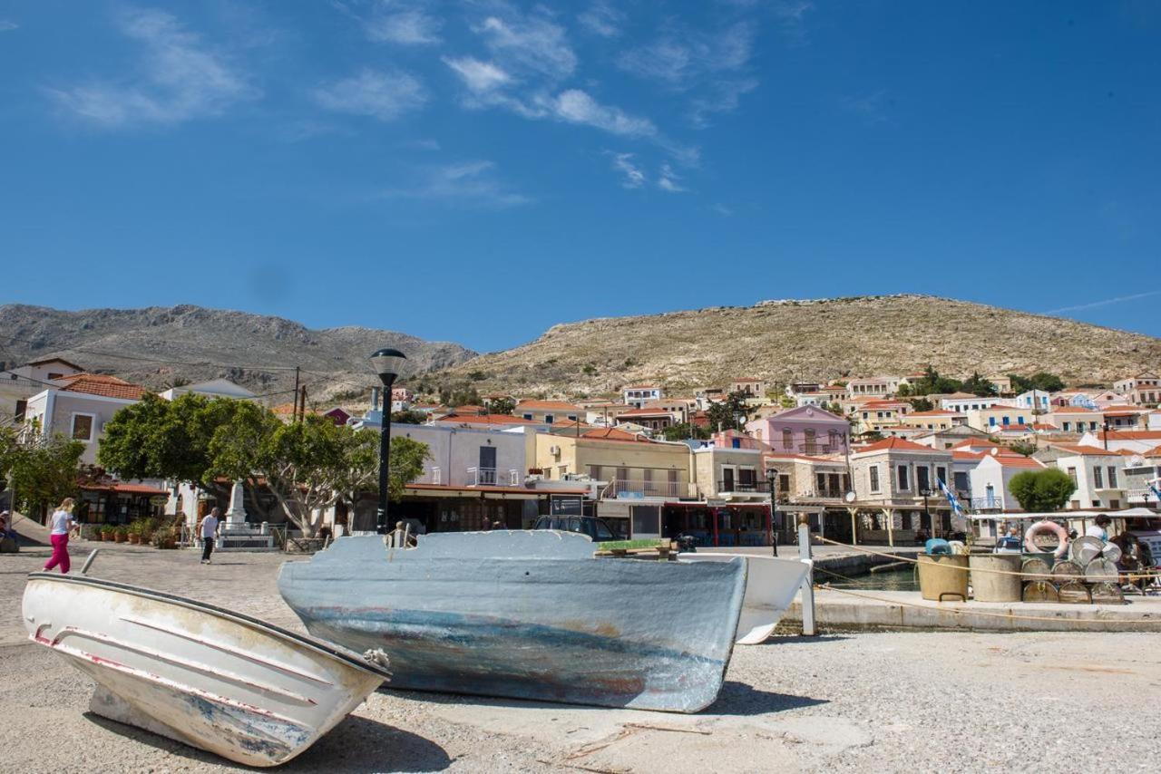 Spitakia Apartment Chalki Town Exterior photo